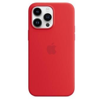 Pouzdro na iPhone APPLE iPhone 14 Pro Max Silicone Case with MS- RED