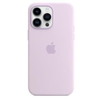 Pouzdro na iPhone APPLE iPhone 14 Pro Max Silicone Case with MS - Lilac