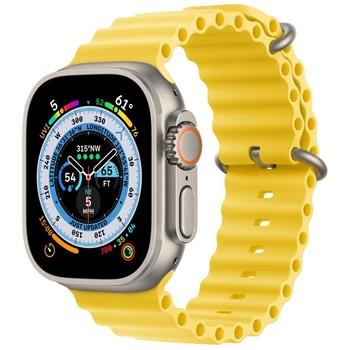  APPLE Watch Ultra GPS + Cellular, 49mm Titanium Case with Yellow Ocean Band