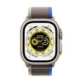 Apple Watch Ultra/49mm/Titan/Sport Band/Blue-Gray Trail
