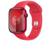 Obrázek k produktu: APPLE Watch Series 9 45mm (PRODUCT)RED hliník s (PRODUCT)RED sportovním řemínkem S/M