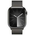 APPLE Watch Series 9 GPS + Cellular 41mm Graphite Stainless Steel Case with Graphite Milanese Loop