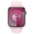 APPLE Watch Series 9 GPS + Cellular 45mm Pink Aluminium Case with Light Pink Sport Band - M/L