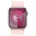 APPLE Watch Series 9 GPS + Cellular 45mm Pink Aluminium Case with Light Pink Sport Loop