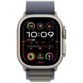 APPLE Watch Ultra 2 GPS + Cellular, 49mm Titanium Case with Blue Alpine Loop - Large