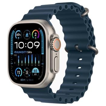 APPLE Watch Ultra 2 GPS + Cellular, 49mm Titanium Case with Blue Ocean Band