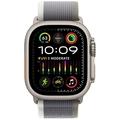 APPLE Watch Ultra 2 GPS + Cellular, 49mm Titanium Case with Green/Grey Trail Loop - S/M