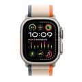 APPLE Watch Ultra 2 GPS + Cellular, 49mm Titanium Case with Orange/Beige Trail Loop - M/L