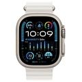 APPLE Watch Ultra 2 GPS + Cellular, 49mm Titanium Case with White Ocean Band