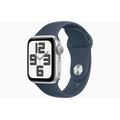 Apple Watch SE Cell/44mm/Silver/Sport Band/Storm Blue/-M/L