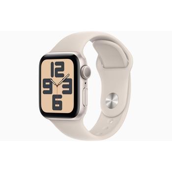 Apple Watch SE/40mm/Starlight/Sport Band/Starlight/-S/M