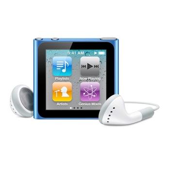 Přenosný MP3 přehrávač APPLE iPod nano 16GB, modrý (blue)