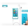 Přenosný MP4 přehrávač APPLE iPod Nano 16GB, modrá (blue)