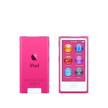 MP3 přehrávač APPLE iPod nano 16GB MKMV2HC/A růžový (pink)