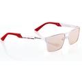 AROZZI herní brýle VISIONE VX-800/ bíločervené obroučky/ jantarová skla