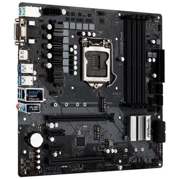 ASRock Z390M PRO4 / LGA1151 / Intel Z390 / 4x DDR4 DIMM / HDMI / DVI-D / D-Sub / M.2 /  USB Type-C /