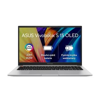 Notebook ASUS Vivobook S 15 OLED K3502, šedý (gray)