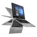 Asus Vivobook Flip 14/TP401/N5030/14''''/1366x768/T/4GB/128GB eMMC/UHD/W11S/Silver/2R