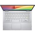 Asus Vivobook Flip 14/TP470/i3-1115G4/14''''/FHD/T/8GB/256GB SSD/UHD/W11H/Silver/2R