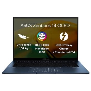 Asus Zenbook 14 OLED/UX3402/i5-1240P/14''''/2880x1800/8GB/512GB SSD/Iris Xe/W11H/Blue/2R