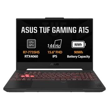 ASUS TUF Gaming A15/FA507NV/R7-7735HS/15,6''''/FHD/16GB/512GB SSD/RTx 4060/W11H/Gray/2R