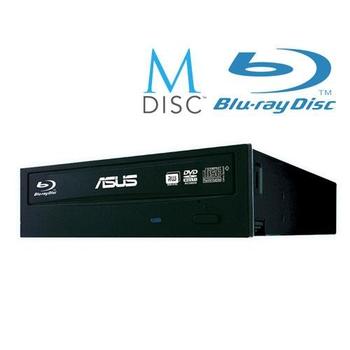 Blu-ray vypalovačka ASUS  BW-16D1HT + software, černý (black), bulk