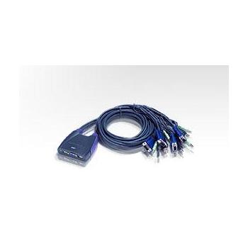 KVM elektronický přepínač ATEN  CS-64U