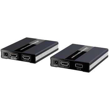 Datový přepínač ATEN khext60-4 HDMI extender s USB na 60m přes jeden kabel Cat5/6
