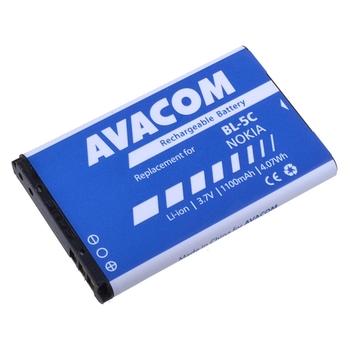 Baterie AVACOM GSNO-BL5C-S1100A do mobilu Nokia 6230, N70, Li-Ion 3,7V 1100mAh (náhrada BL-5C)