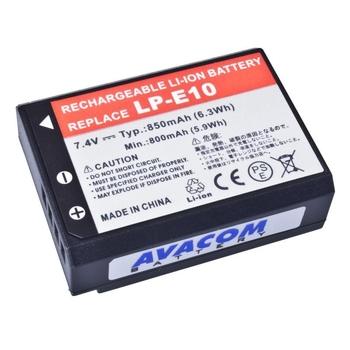 Akumulátor pro fotoaparáty AVACOM Baterie Canon LP-E10 Li-Ion 7.4V 850mAh