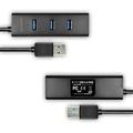 AXAGON 4x USB3.0 CHARGING hub, microUSB nap.
