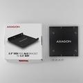 AXAGON RHD-125, hliníkový rámeček pro 1x 2.5'' HDD/SSD do 3.5'' pozice