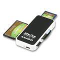 Externí mini čtečka paměťových karet AXAGO CRE-X1