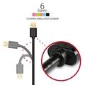  AXAGON HQ Micro USB kabel 1m, 2A růžový (pink)
