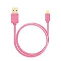  AXAGON HQ Micro USB kabel 1m, 2A růžový (pink)