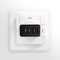 AXAGON ACU-DS16, SMART nabíječka do sítě, 2x USB výstup 5V/2.2A + 5V/1A, 16W