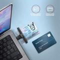 AXAGON CRE-SMP1C, USB-C PocketReader čtečka kontaktních karet Smart card (eObčanka)