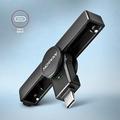AXAGON CRE-SMP1C, USB-C PocketReader čtečka kontaktních karet Smart card (eObčanka)