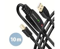 Obrázek k produktu: AXAGON ADR-210B, USB 2.0 A-M -> B-M 10m