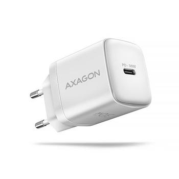 Nabíječka do sítě AXAGON ACU-PD30W Sil 1x port USB-C, bílý (white)
