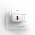 AXAGON ACU-QC18W, nabíječka do sítě 18W, 1x port USB-A, QC3.0/AFC/Apple, bílá