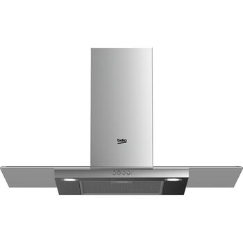 Komínový odsávač par BEKO HCF 91620X, nerez+sklo