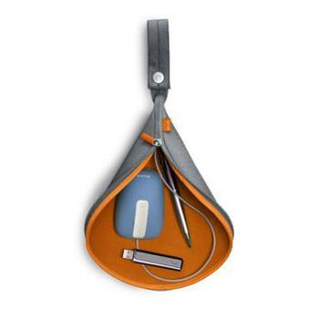 Podložka pod myš BELKIN Mouse Trap, oranžovo-šedá