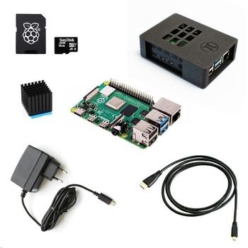 Raspberry Sada Zonepi Pi 4B/2GB, (SDHC karta 16GB + adaptér, Pi4 Model B, krabička, chladič, HDMI ka