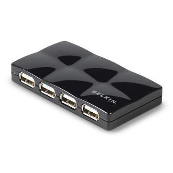 USB HUB BELKIN USB HUB 2.0 7-port Travel Quilted, aktivní