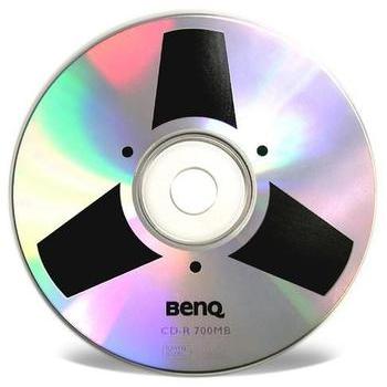 CD-R médium BENQ CD-R Studio Master DataGuard 52x, 25ks cakebox