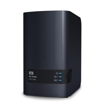 Disková stanice WD  My Cloud EX2 Ultra 4TB NAS, černý (black)