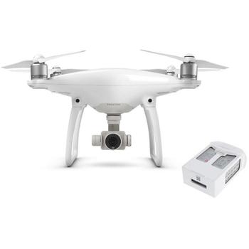 DJI kvadrokoptéra - dron, Phantom 4, 4K Ultra HD kamera + baterie navíc