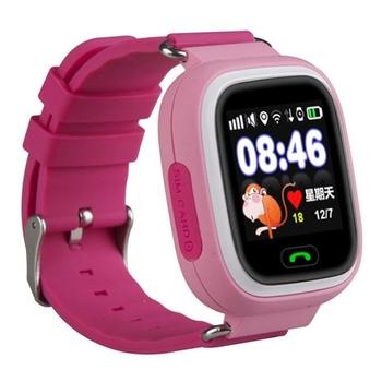 Dětské chytré hodinky s GPS lokátorem HELMER LK 703 růžové (pink)