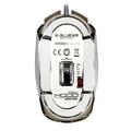 E-Blue Myš MOOD, optická, 3tl., 1 kolečko, drátová (USB), stříbrná, 2400DPI, 7 barev podsvícení, e-b